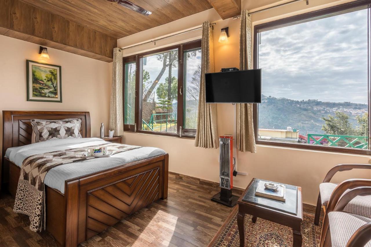 Stayvista At Cecil Cottages With Barbeque, Hill View كاساولى المظهر الخارجي الصورة